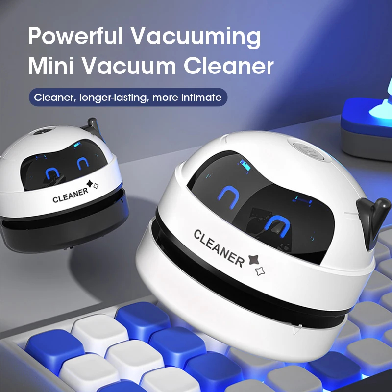 Mini Desktop Vacuum Cleaner For Eraser Dust - Mini aspirateur de bureau rechargeable par