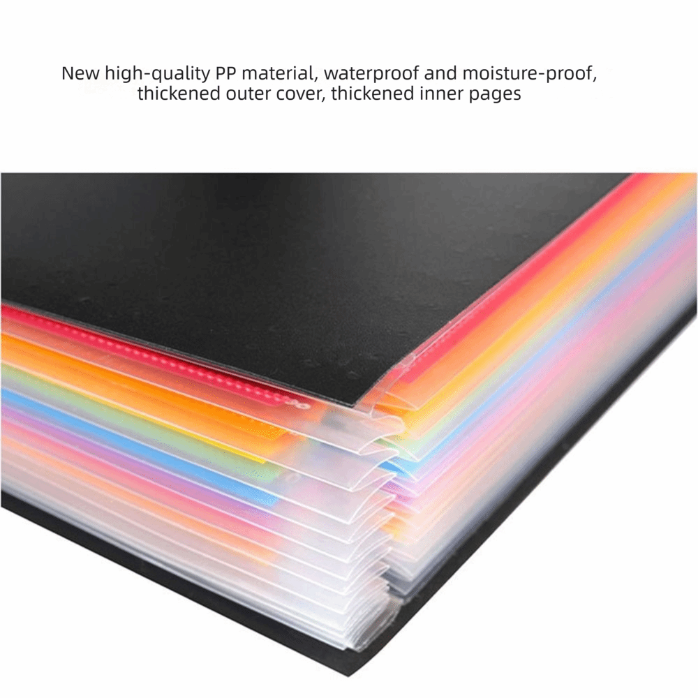 Porte-documents extensible à 1 - Expandable Accordion File Folder 13 Pockets avis et prix