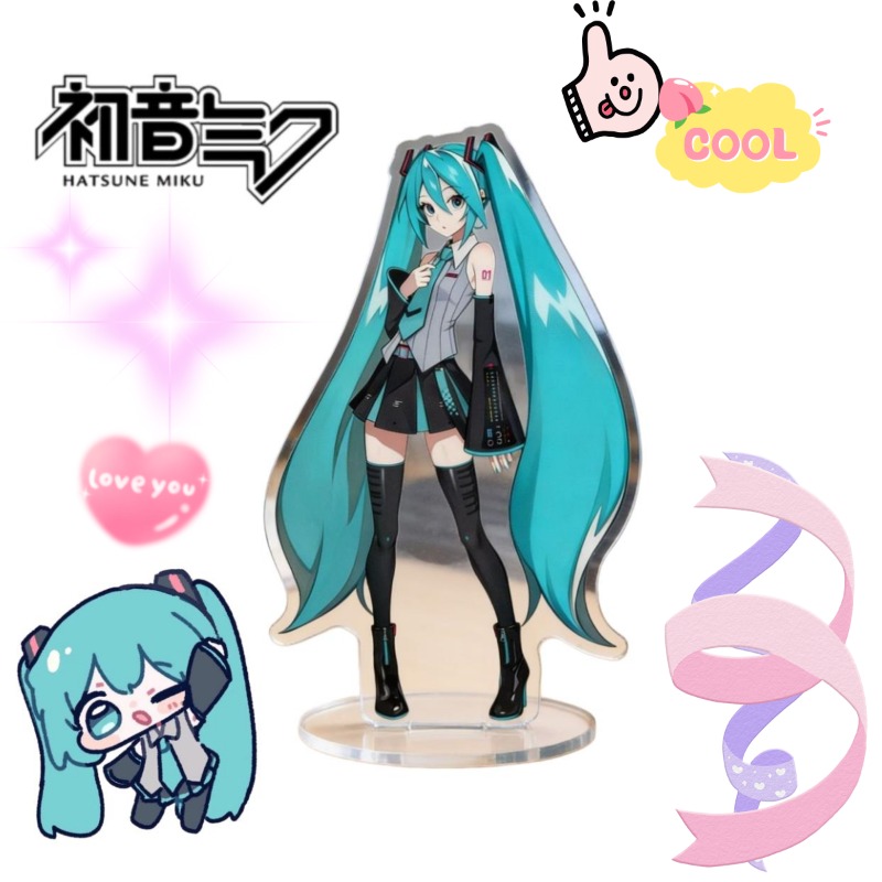 Figurine Hatsune Miku en acryl - Desk Accessories avis et prix