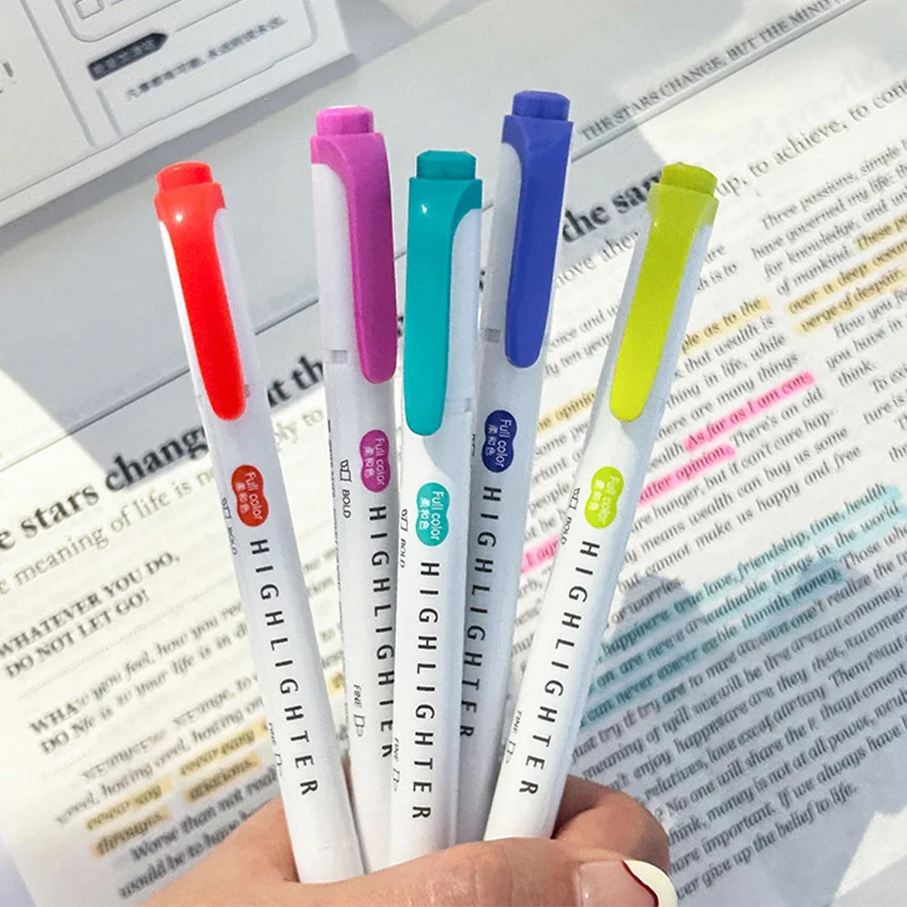 Surligneurs Pastel de couleurs - Pastel Highlighter Set Double Ended avis et prix
