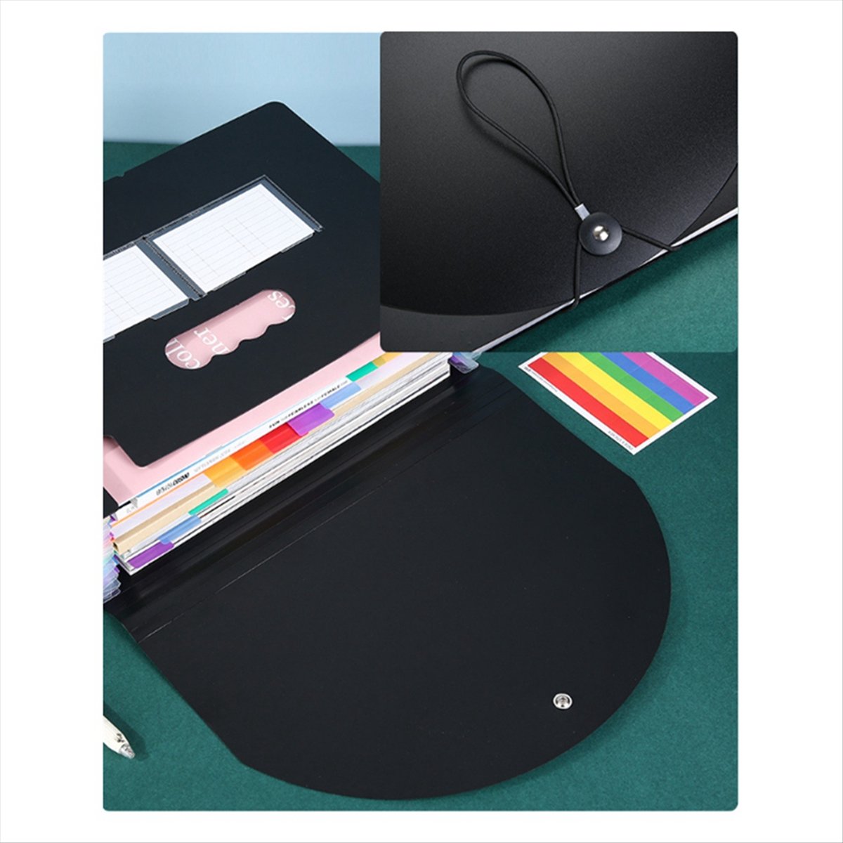 AT16 Dossier extensible à 13 p - Expandable Accordion File Folder 13 Pockets avis et prix