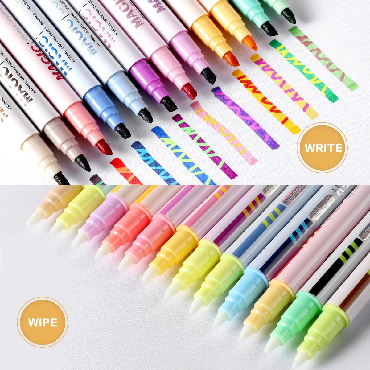 Ensemble de 12 surligneurs mag - Pastel Highlighter Set Double Ended avis et prix