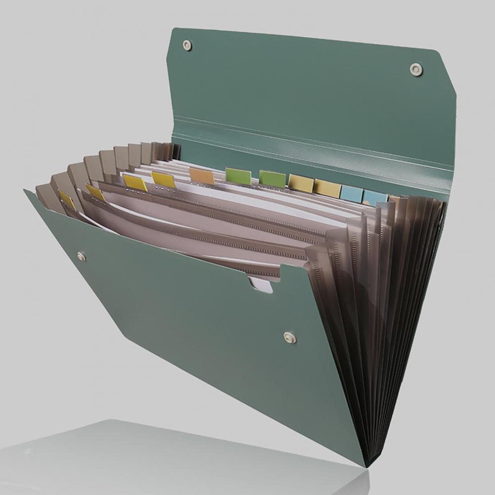 Porte-documents extensible, or - Expandable Accordion File Folder 13 Pockets avis et prix