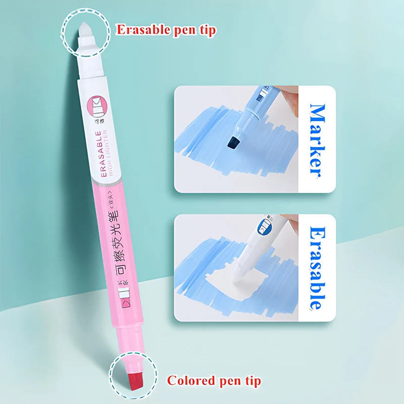 Ensemble de surligneurs effaça - Pastel Highlighter Set Double Ended avis et prix