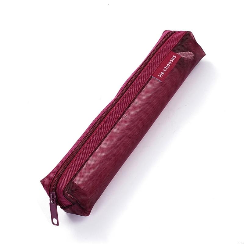CORA – trousse à en maille tra - Clear Mesh Pencil Pouch For Exam avis et prix