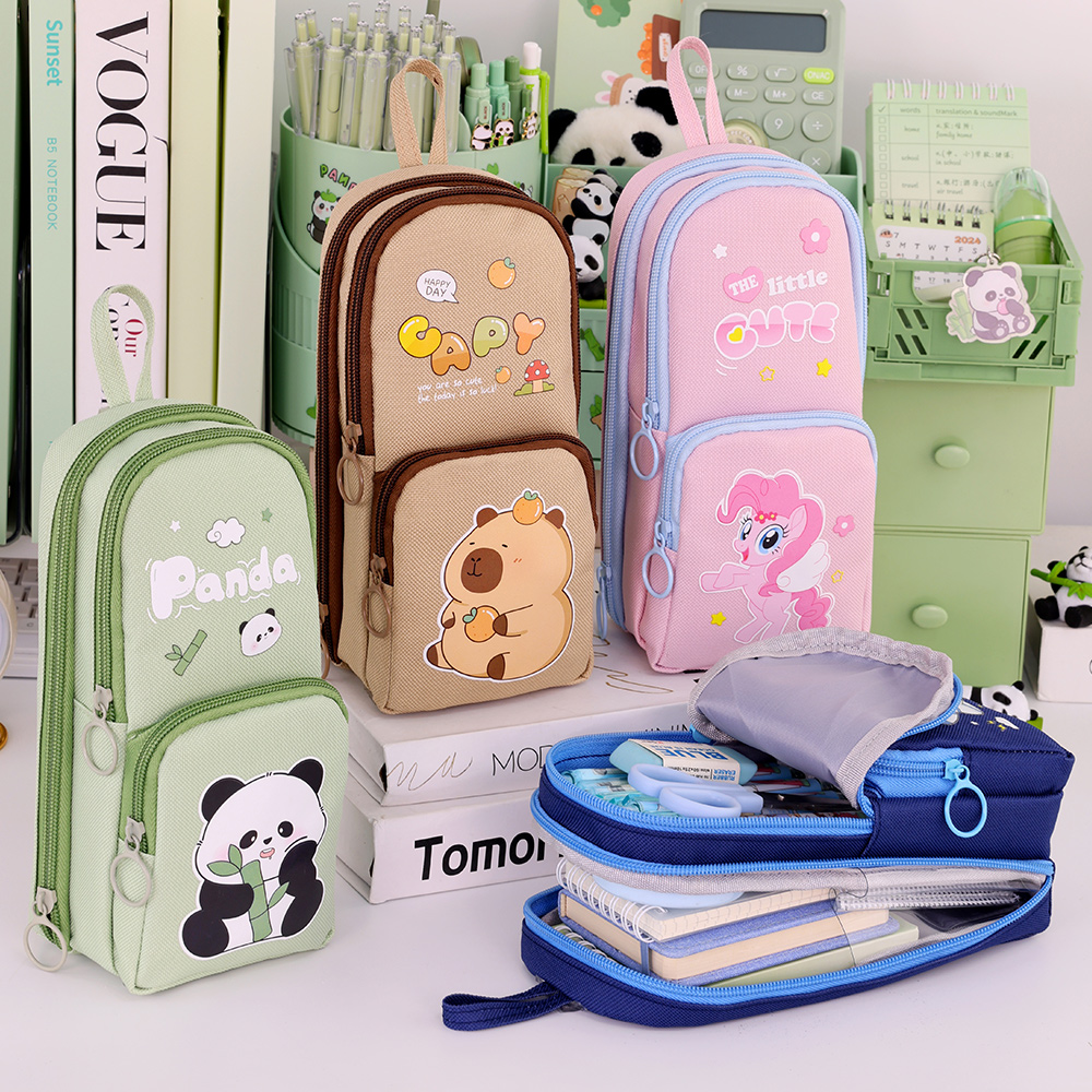 Trousse à crayons Capybara de  - Aesthetic Large Pencil Case Pouch avis et prix