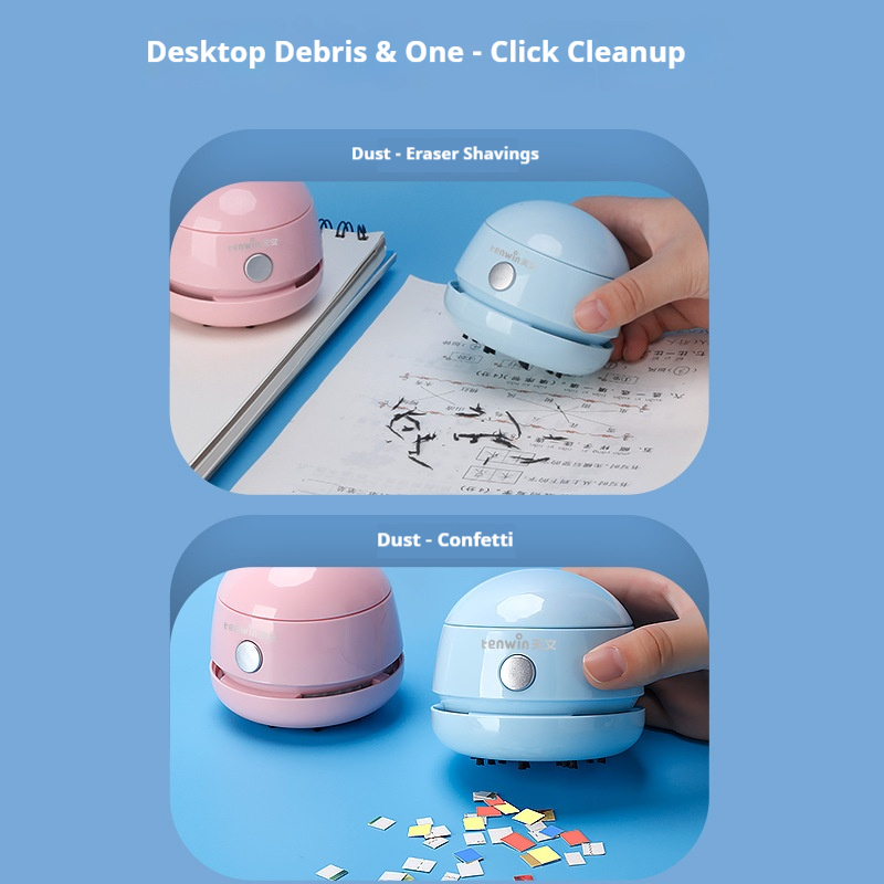 Mini aspirateur de bureau Tenw - Mini Desktop Vacuum Cleaner For Eraser Dust avis et prix