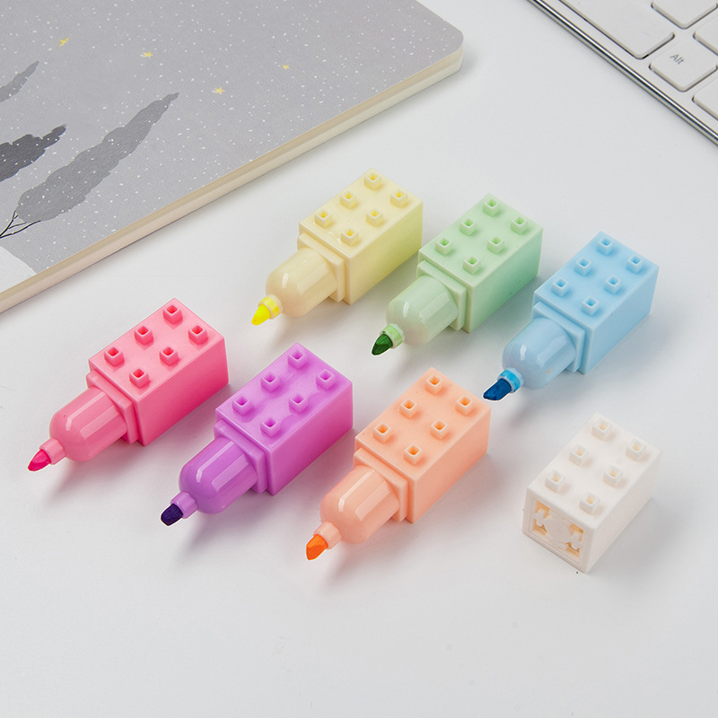 Ensemble de stylos surligneurs - Pastel Highlighter Set Double Ended avis et prix
