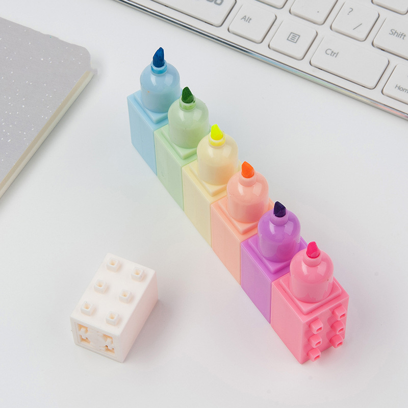 Ensemble de stylos surligneurs - Pastel Highlighter Set Double Ended avis et prix