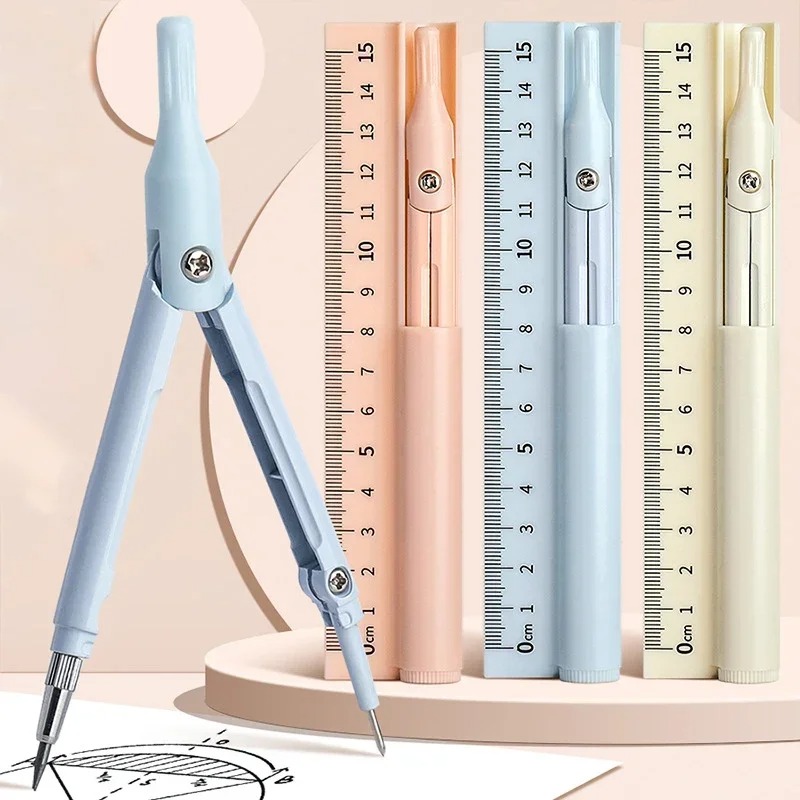 Boussole 3 en 1 ensemble de gé - Math Geometry Set With Compass avis et prix