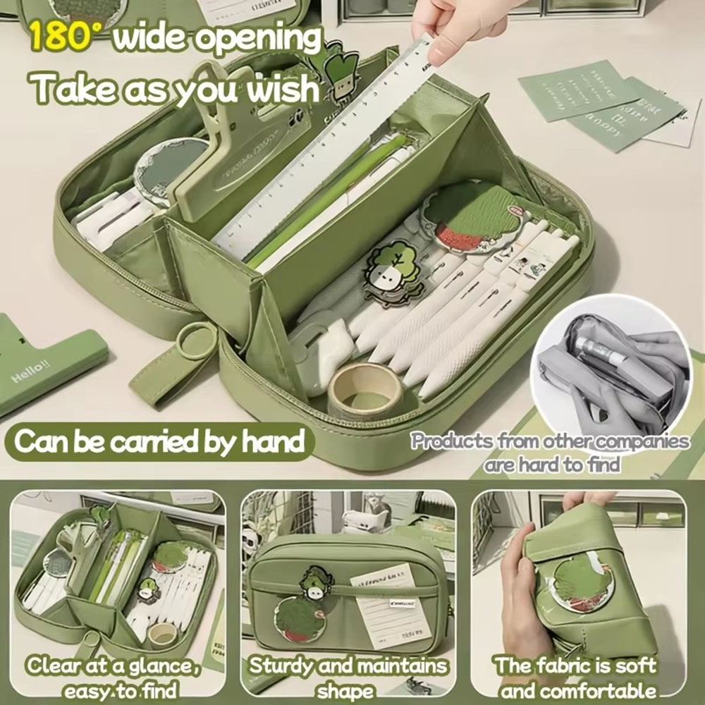 Trousse à crayons volcanique g - Aesthetic Large Pencil Case Pouch avis et prix