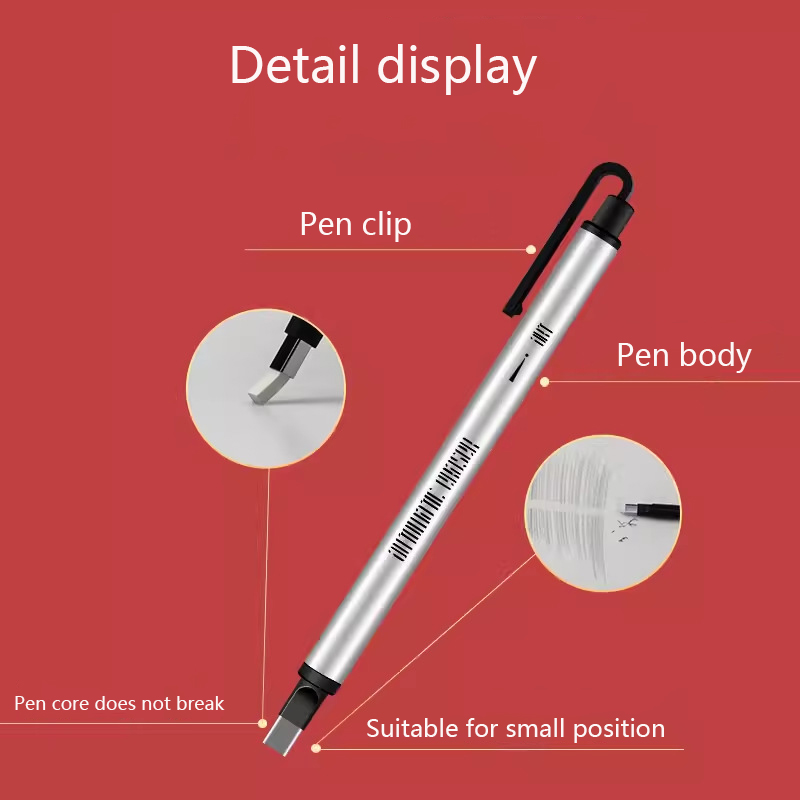 Gomme mécanique à clic rétract - Retractable Eraser Pen Click avis et prix
