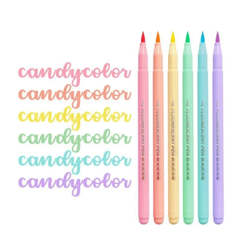 Ensemble de stylos fluorescent - Pastel Highlighter Set Double Ended avis et prix