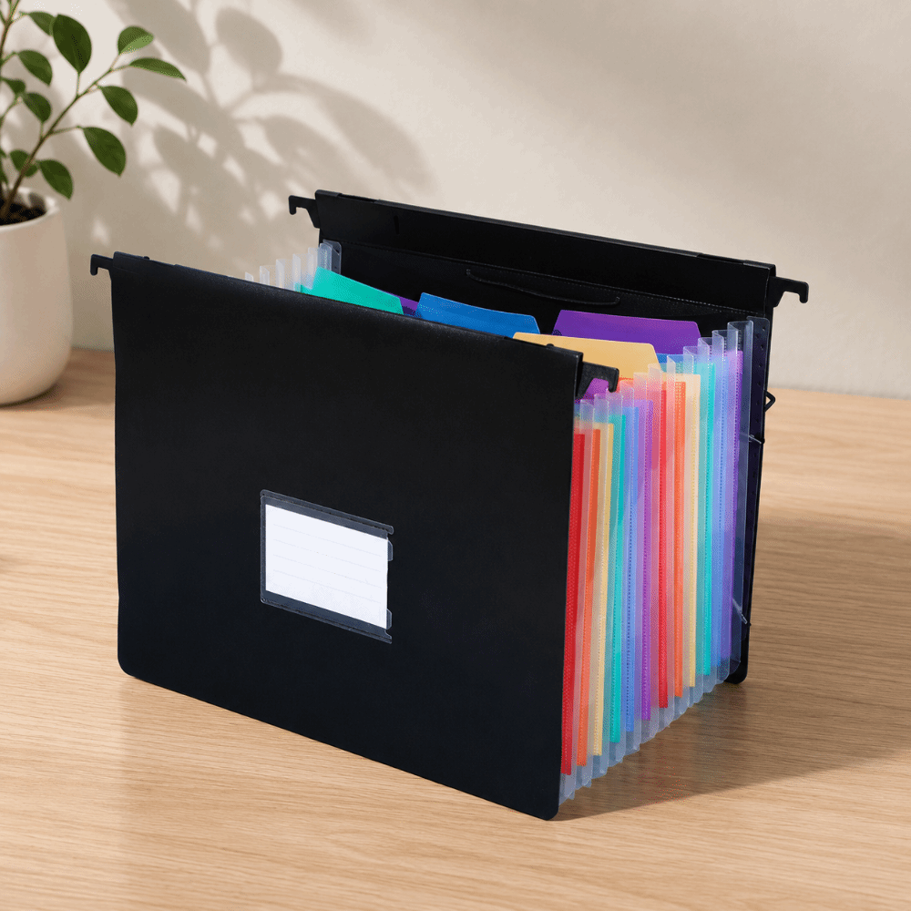 Porte-documents extensible à 7 - Expandable Accordion File Folder 13 Pockets avis et prix