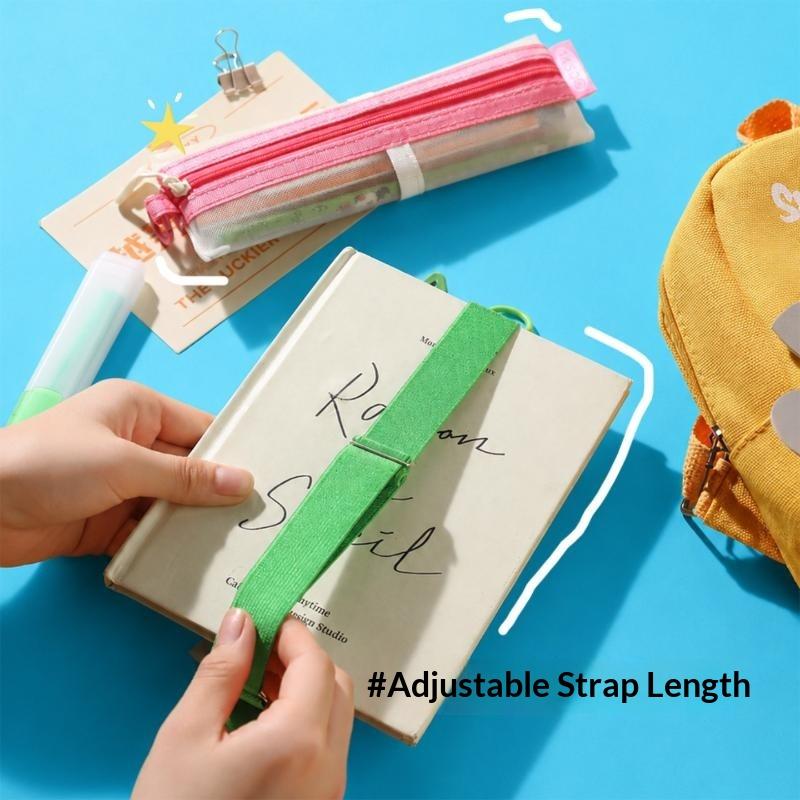 Pochette à crayons en maille t - Clear Mesh Pencil Pouch For Exam avis et prix