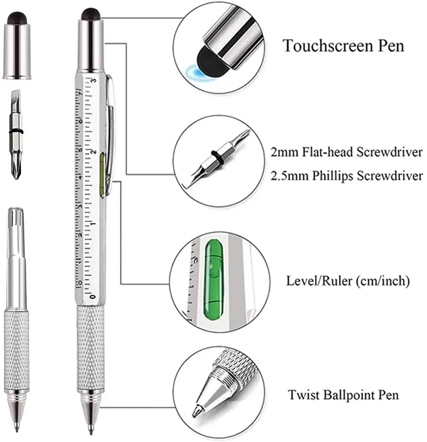 Stylo multifonction 7 en 1, st - Writing Tools avis et prix